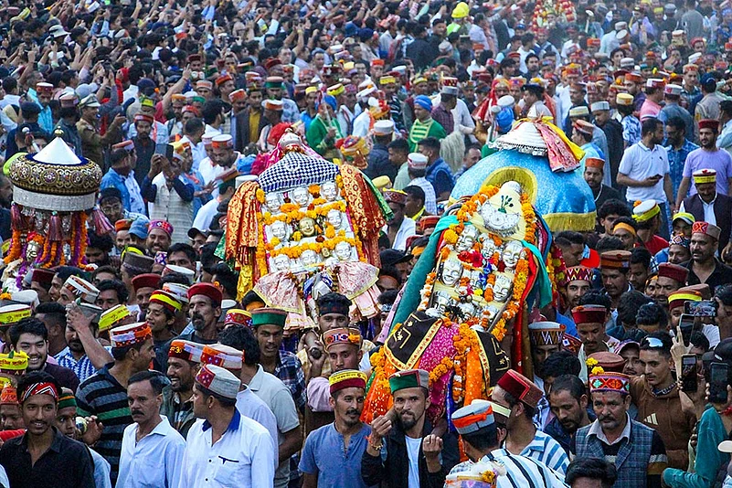 Dussehra festival in Kullu
