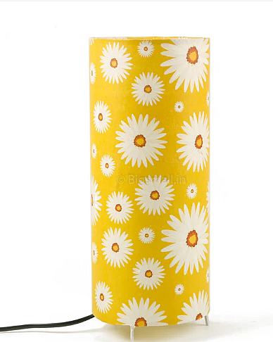Daisy Cylindrical Table Lamp