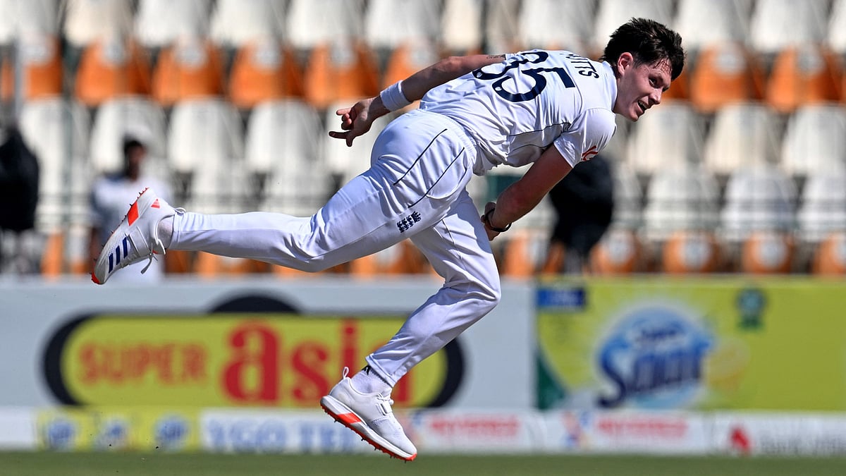 England bowler Matthew Potts