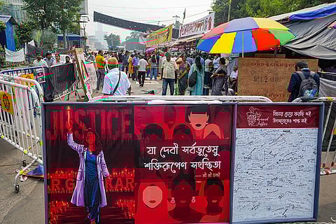 Junior doctors protest