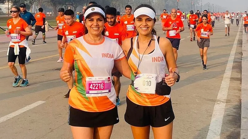 anita janu daughter nupur running