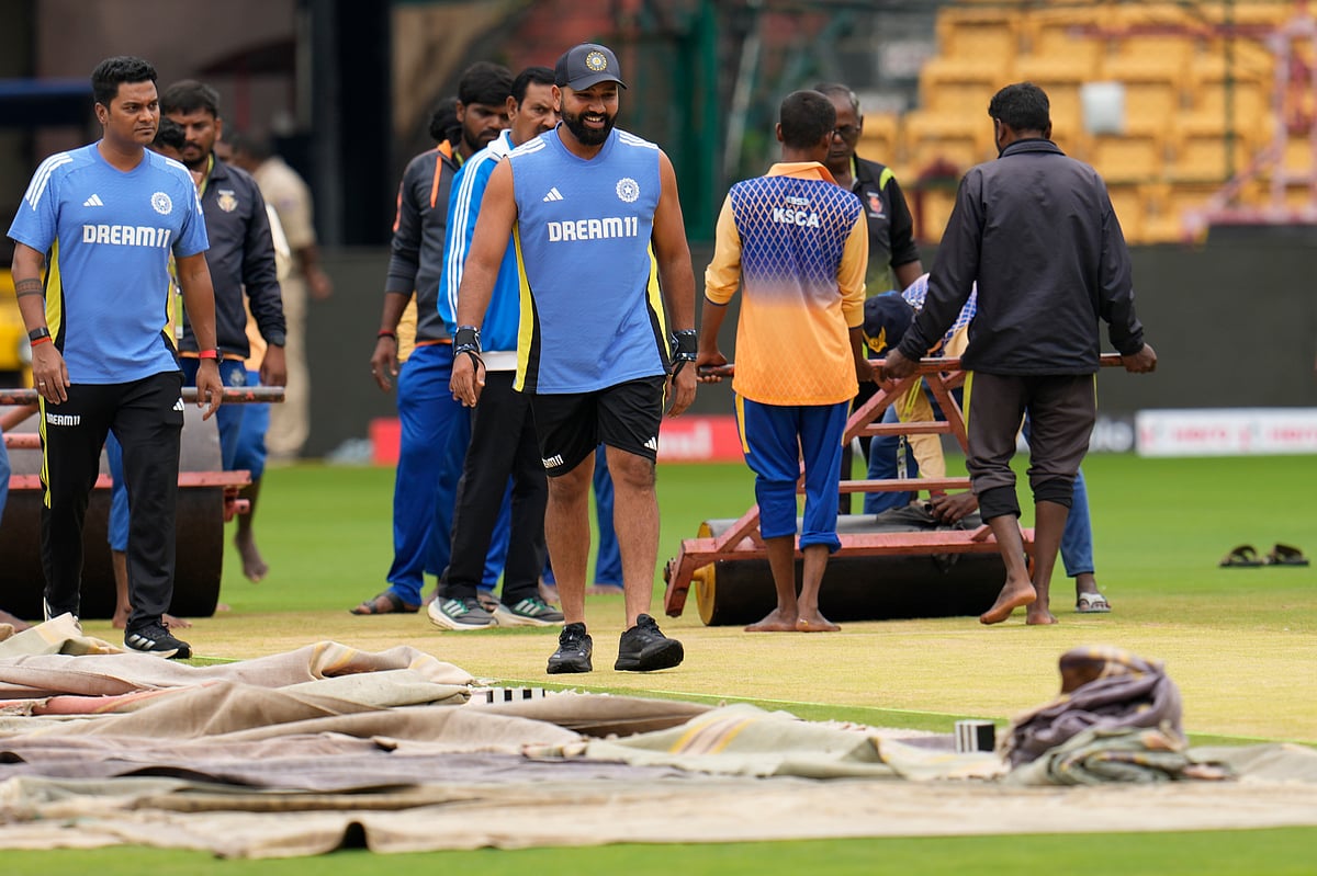 india-vs-new-zealand-test-first-bengaluru-rain-ap-photo