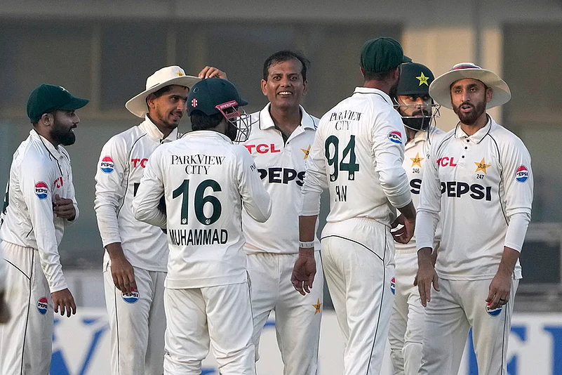 Pakistan vs England 2nd Test Cricket Day 2 Photo gallery_Noman Ali