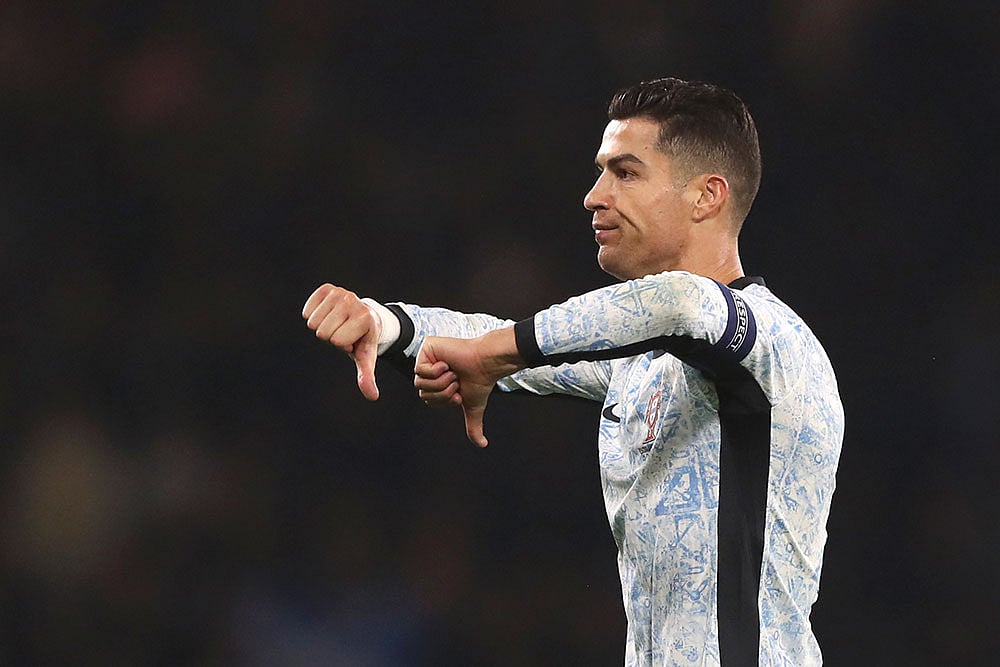 Photo: AP/Scott Heppell : Scotland Portugal Nations League Soccer