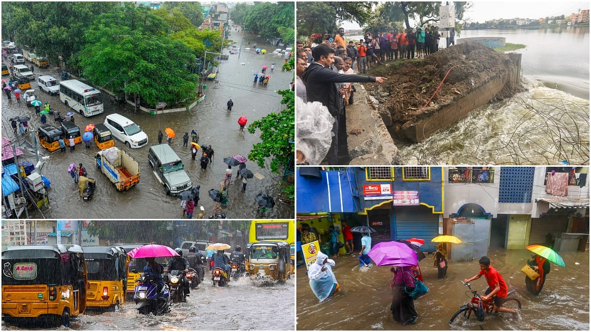 PTI : Chennai Rains: Schools, Colleges Shut, Train Services Hit & More | 