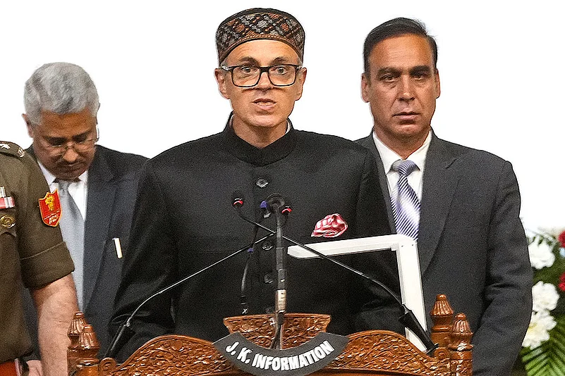 Swearing-in ceremony of J&K govt