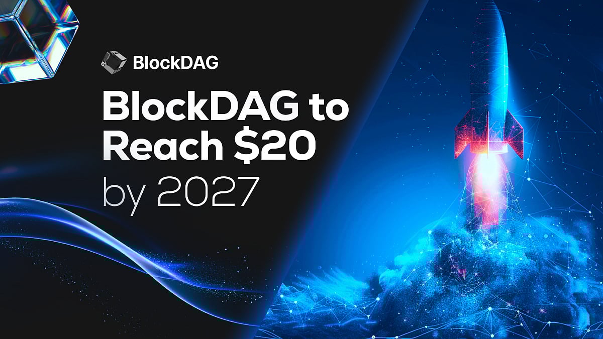 BlockDAG to Rollout Rebranded Website While Price Projections Hint at $20 by 2027! Cardano Struggles & Bears Take Control of Ethereum