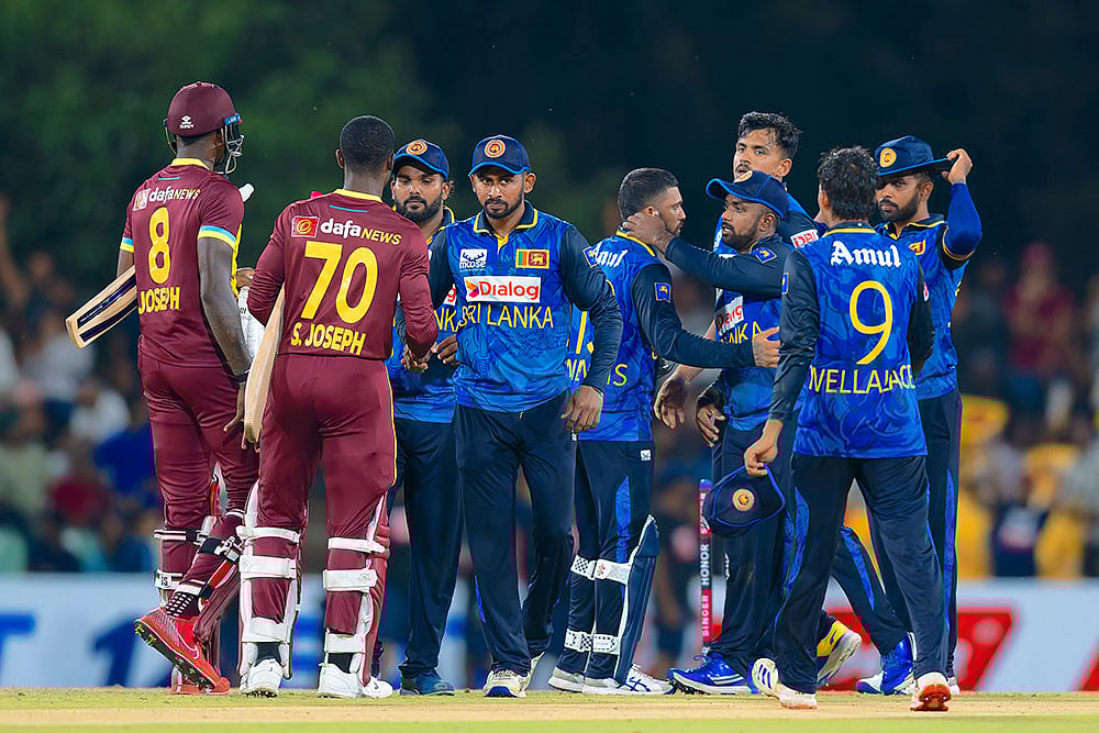 Photo: AP/Viraj Kothalawala : SL Vs WI, 2nd T20I