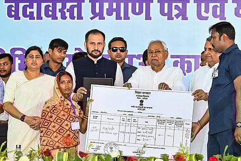 Nitish Kumar in Katihar