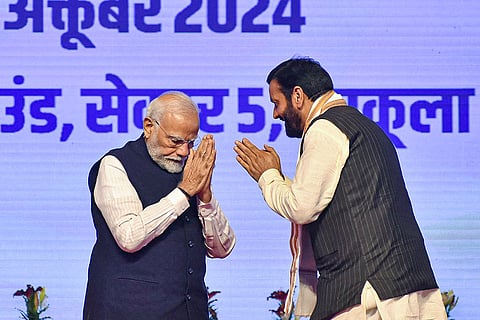 Nayab Saini's oath ceremony