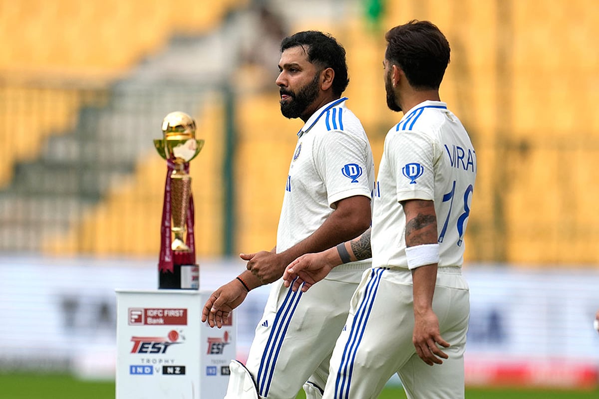 India vs New Zealand 1st Test Cricket Day 2 Photo gallery