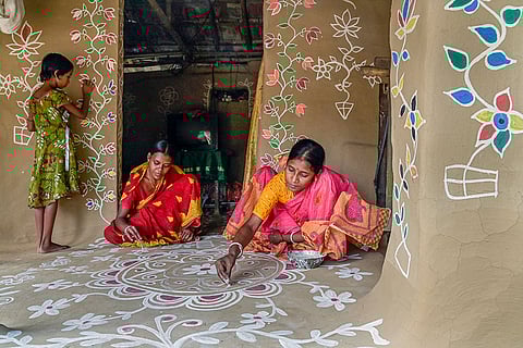 Lakshmi Puja in Nadia