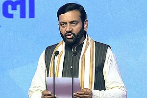 | Photo: PTI : Nayab Saini takes oath as Haryana Chief Minister