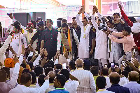 Nayab Saini's oath ceremony