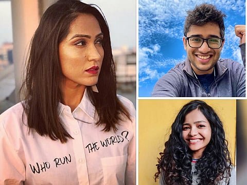 Clockwise: Akshay Nayar, Arushi Kapoor and Shibani Bedi