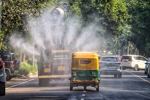 Weather: Pollution in Delhi
