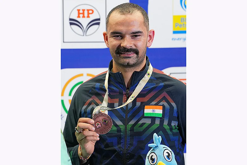 International Shooting Sport Federation ISSF World Cup Final 2024_Akhil Sheoran