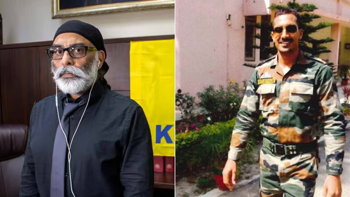 PTI; US Justice Dept : Gurpatwant Singh Pannun (right); Indian RAW official Vikash Yadav (left)