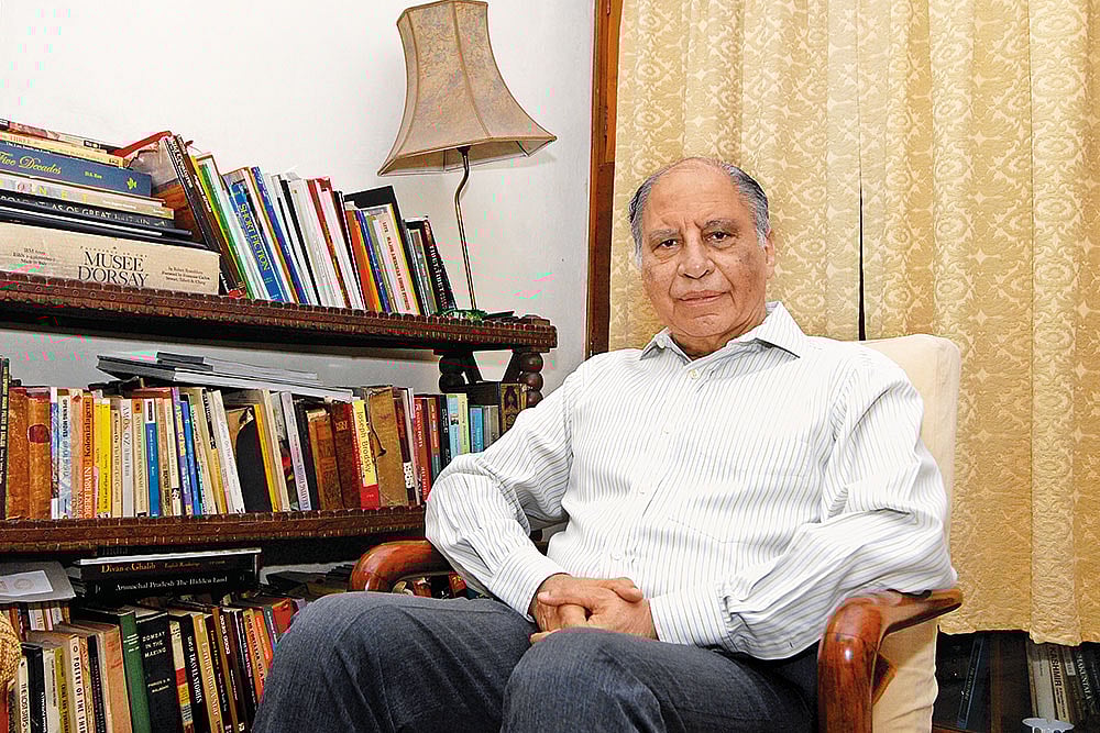 Keki N. Daruwalla at his Delhi Home in 2012
