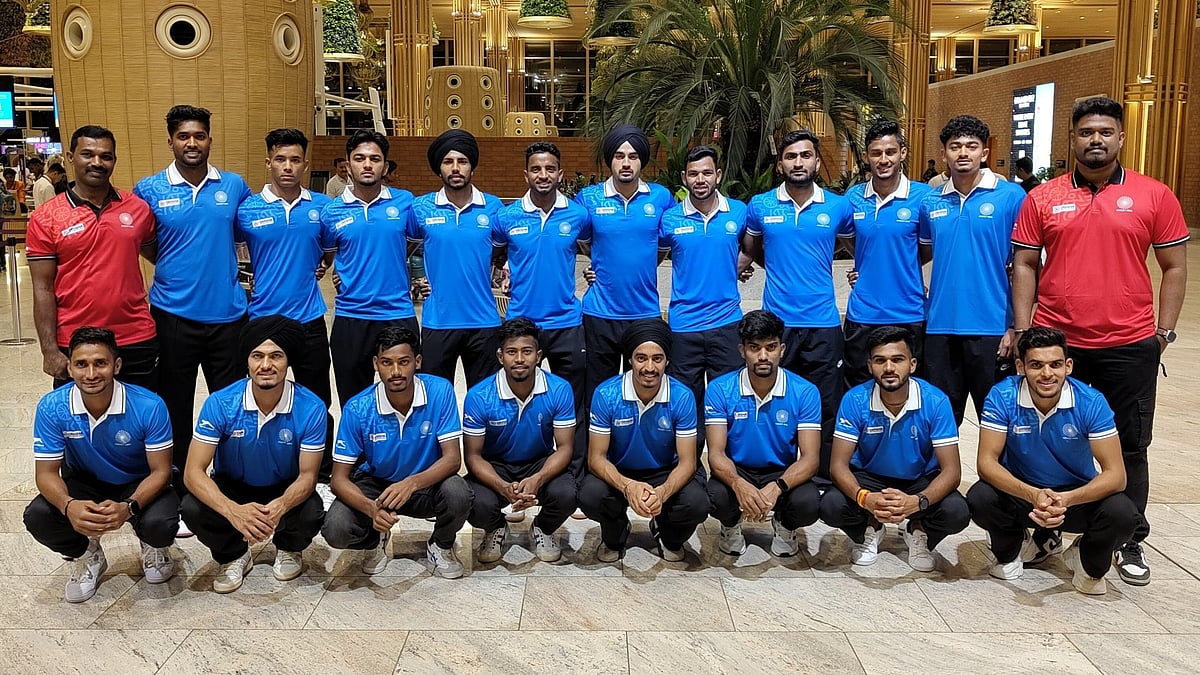 Photo: X | Hockey India : India Under-21 national hockey team.