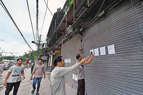 The eviction notice at Khyber Pass