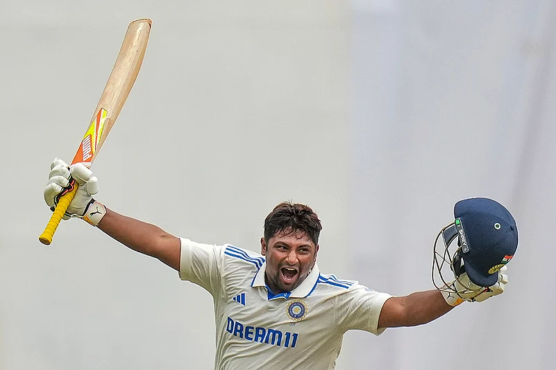 IND Vs NZ 1st Test: 4th Day_Sarfaraz Khan