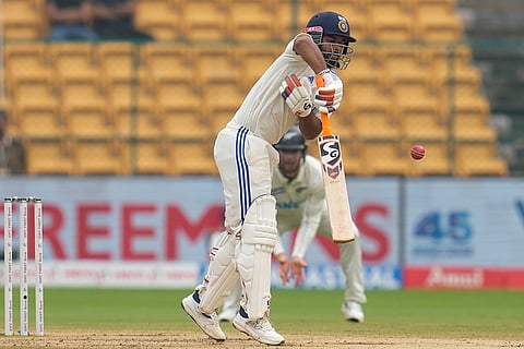 IND Vs NZ 1st Test: India's Rishabh Pant bats during the day four of the first test