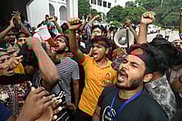 Getty Images : Party leaders accuse Yunus-led interim govt of blocking free and fair elections.