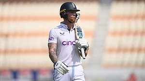 Stokes could not hide his frustration during England's defeat