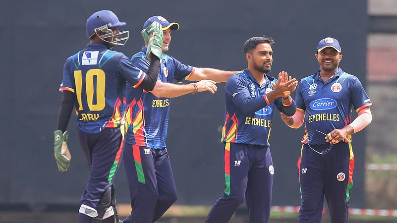 seychelles cricket team X icc africa