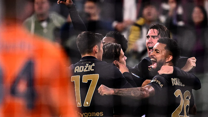 Juventus-celebrate