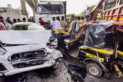 Accident in Mumbai