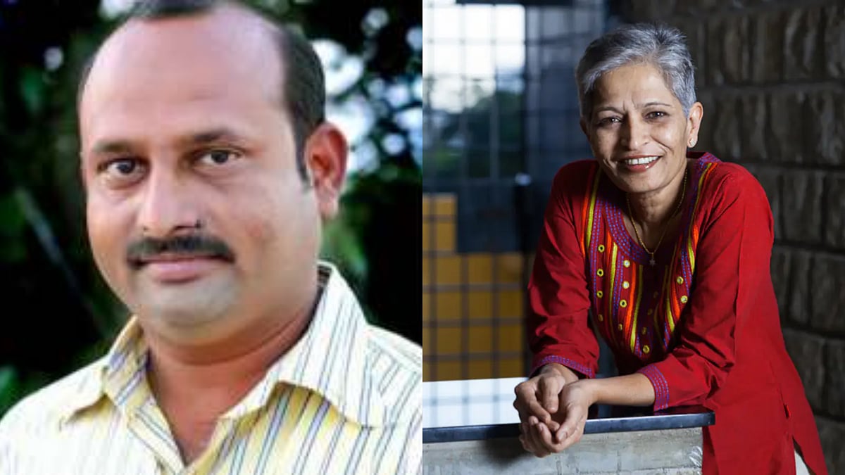 | Photo: File Pic : Gauri Lankesh Murder Accused Shrikant Pangarkar Joins Shinde Sena 