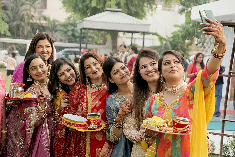 Karva Chauth celebration in Patiala
