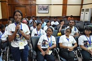 Suresh K Pandey/Outlook : Chhanv Foundation’s press conference on marking a decade of their campaign for acid attack survivors. The organisers highlight that despite various laws and regulations, incidents of acid attack in India continue to grow. There is a need for amplification of voices, better medical aid and government compensation to bring relief to acid attack and burn victims and hope for a better future on October 16,2024.