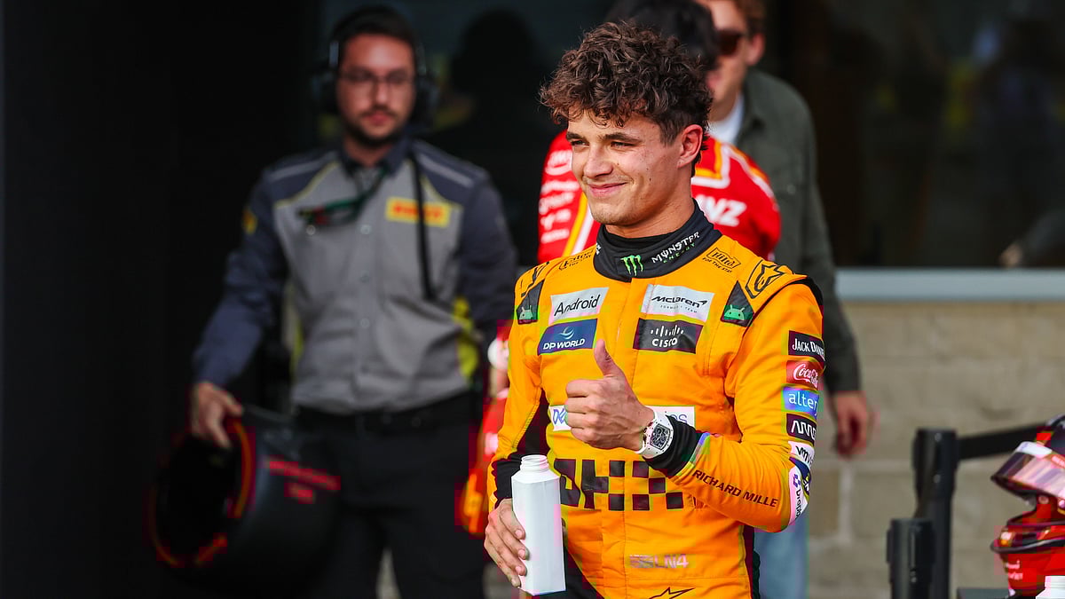 Lando Norris took pole in Austin