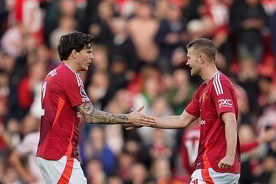 English Premier League: Manchester United Pip Brentford 2-1 - In Pics