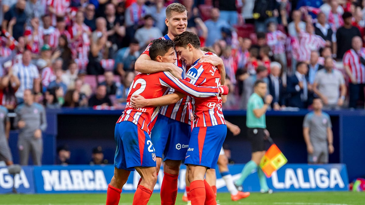 Atletico celebrate Sorloth's strike - null