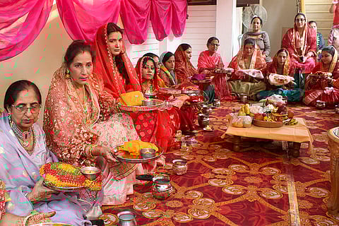 Karva Chauth celebration in Dehradun
