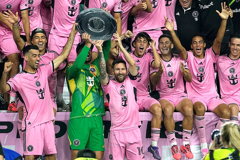 Major League Soccer New England Revolution vs inter Miami Football photo gallery_Supporters Shield