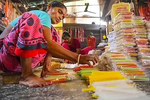 Diwali preparations in Agartala