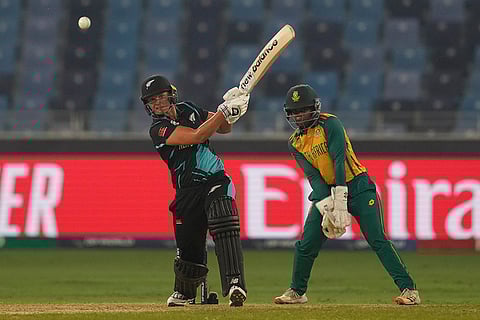 Women's T20 WC 2024 Final: New Zealand's Suzie Bates plays a shot