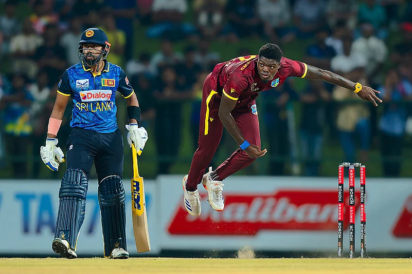 Sri Lanka vs West Indies First ODI cricket photo gallery_Alzarri Joseph