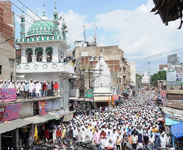 Muslims offering last Friday Namaz in Ranchi - Getty Images