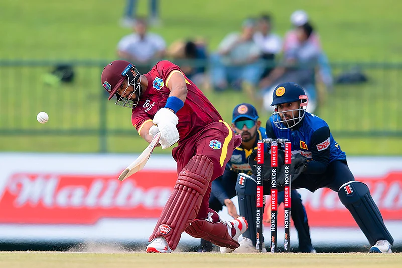 Sri Lanka vs West Indies First ODI cricket photo gallery_Shai Hope