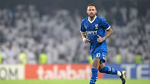 Al-Hilal's Neymar looking good to play after a one-year injury lay-off