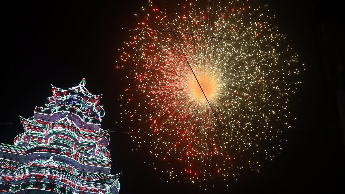 Kerala Govt Urges Centre To Amend Fireworks Rules For Thrissur Pooram Festival