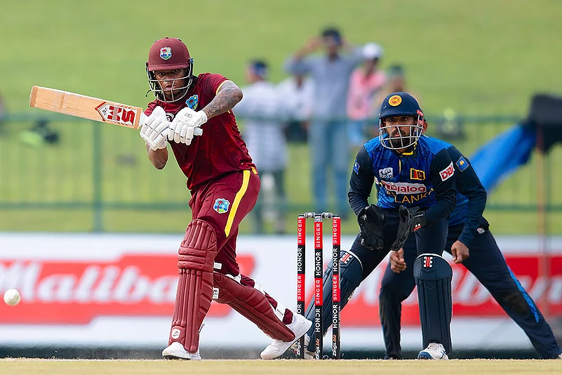 Sri Lanka vs West Indies First ODI cricket photo gallery_Keacy Carty