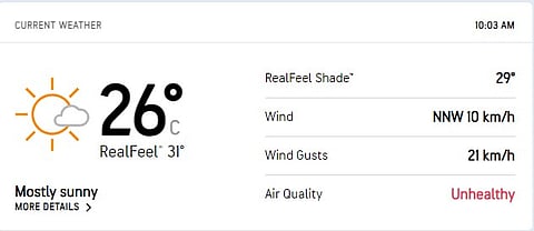 AccuWeather Current Weather