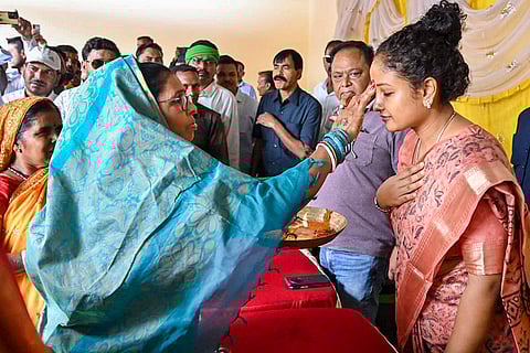 Kalpana Soren in Jharkhand's Jamua